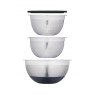 Kitchen Craft Smart Space Stainless Steel 3pc Nesting Bowl Set