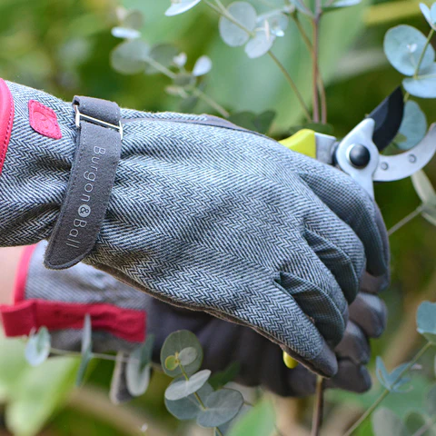 Burgon & Ball Love The Glove - Grey Tweed