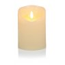 Premier 30x5 Cream Pillar Candle With Flickerbright