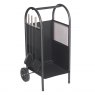 Inglenook Large Log Cart on Wheels with Companion Set