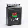 Arboria Cast Aluminium Black Postbox - Dragon