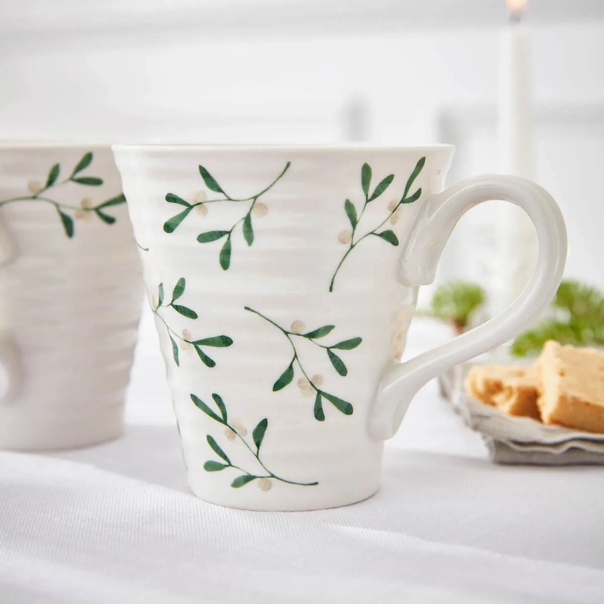 Sophie Conran Mistletoe Set of 2 Mugs