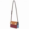 Orla Kiely Flower Foulard Large Sweet Pea Bag Navy & Red