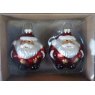 2 Hanging Santas Boxed