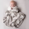 Ziggle Ziggy Grey & White Safari Blanket