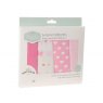 Ziggle Ziggle Heart & Bows Bib Set