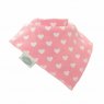 Ziggle Baby Bandana Dribble Bib 4 Pack - Heart & Bows
