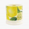 Emma Bridgewater Caroline Gardner Blue Stripe Lemon Scalloped Cereal Bowl