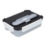 Built Proffessional Lunch Box With Cutlery 1L