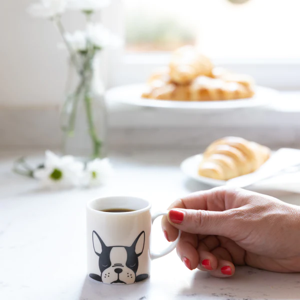 KitchenCraft Espresso Cup French Bulldog