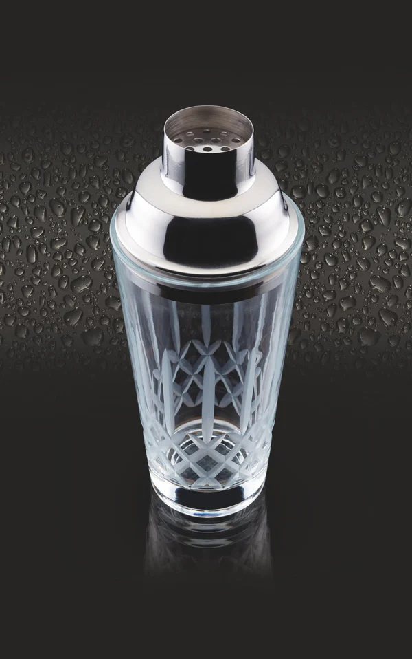 BarCraft BarCraft Cut Glass Cocktail Shaker 350ml