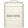 Living Nostalgia Antique Cream Biscuit Tin