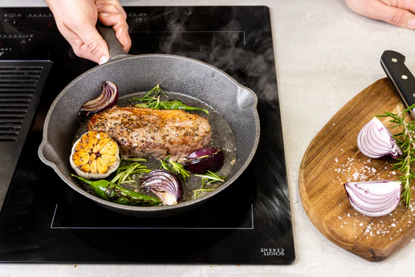 Kitchen Craft KitchenCraft Deluxe Cast Iron Grill Pan 24cm