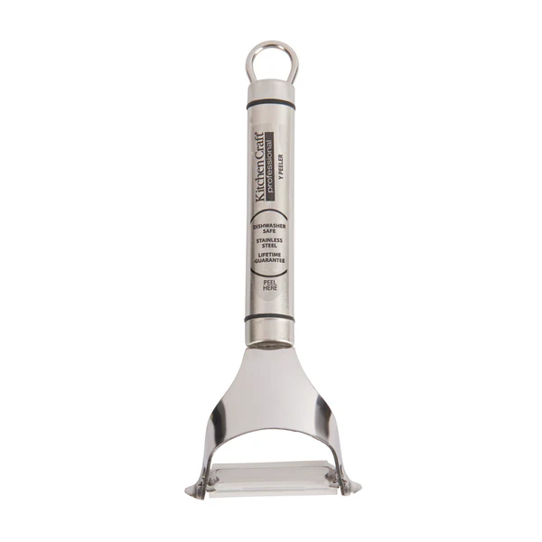 KitchenCraft Oval Handled Stainless Steel 'Y' Shaped Peeler