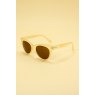 Powder Pamela Sunglasses In Frosted Beige