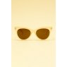 Powder Pamela Sunglasses In Frosted Beige