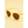 Powder Pamela Sunglasses In Frosted Beige