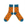 Mens Fox Faces Socks