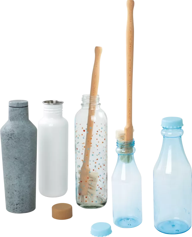 Redecker Redecker Brush For Drinking Bottles Light Horsehair