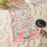 Fat Face Crab Beach Towel 80x160cm