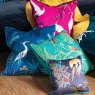 Sara Miller Heron Teal Cushion 50x50cm