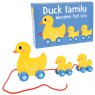 Rex London Duck Family Wooden Pull Toy