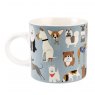 Rex London Orla Kiely Luna Blue / Sage Mug
