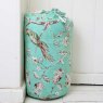 Mint Blossom Double Quilted Throw