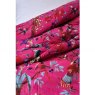 Hot Pink Birds Double Quilted Throw