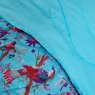 Turquoise Double Quilted Throw