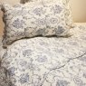 Grace Blue Quilted Bedspread