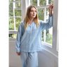 Sky Blue Linen Pyjamas