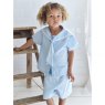 Blue Linen Sailor Top & Short Set 1-2 Years