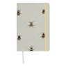 Sophie Allport Bees A5 Fabric Notebook