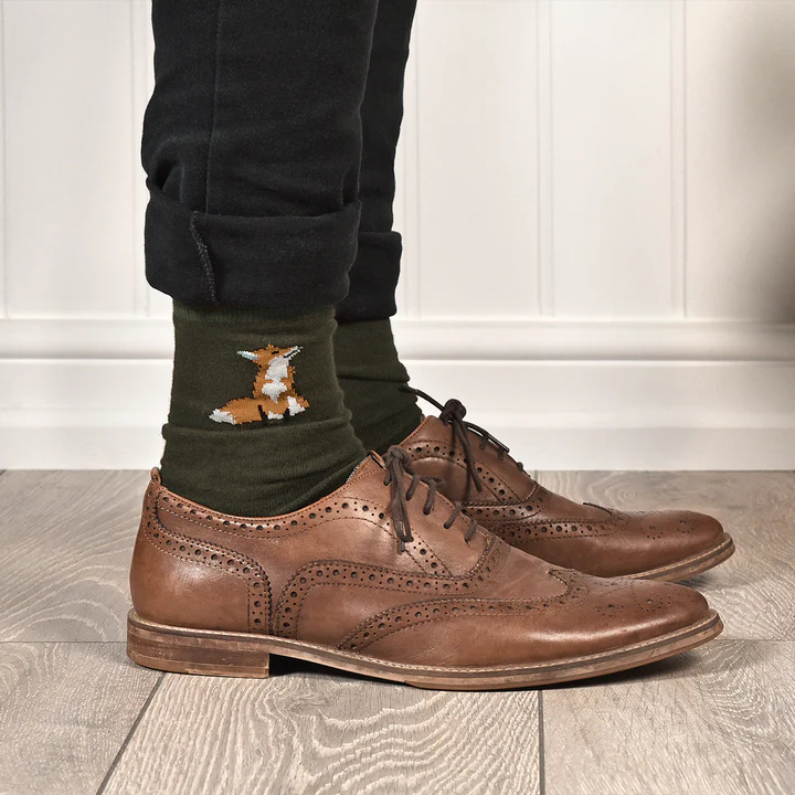 Sophie Allport Foxes Mens Socks