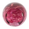 Floral Charms Pink Rose Paperweight