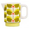 Orla Kiely Orla Kiely Pitcher Jug Block Flower Navy