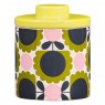 Orla Kiely Caroline Gardner Blue Stripe Lemon Scalloped Cereal Bowl