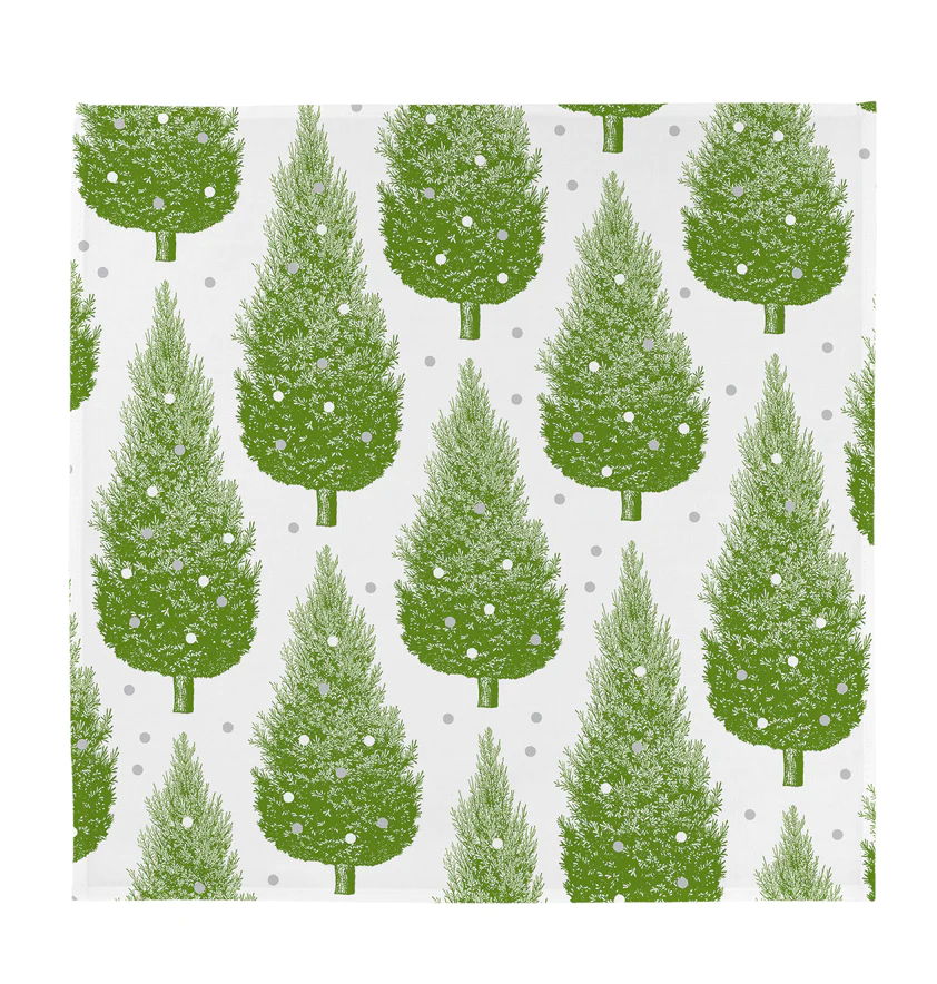 Thornback & Peel Christmas Tree Napkins Set of 4