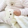 Albetta Albetta Crochet Olsen Owl Grid Babygro
