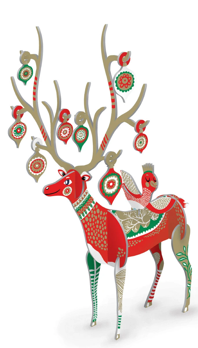 Folksy Reindeer