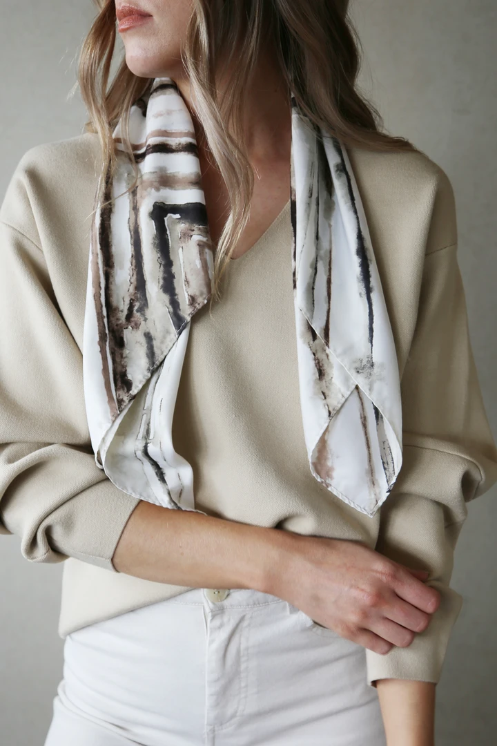 Tideline Square Scarf