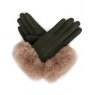 Bettina Faux Suede Gloves