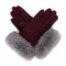 Bettina Faux Suede Gloves