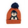 Cosy Kids Penguin Hat Orange