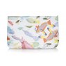 Rose Fulbright Powder Cotton Scarf - Springtime Floral Denim