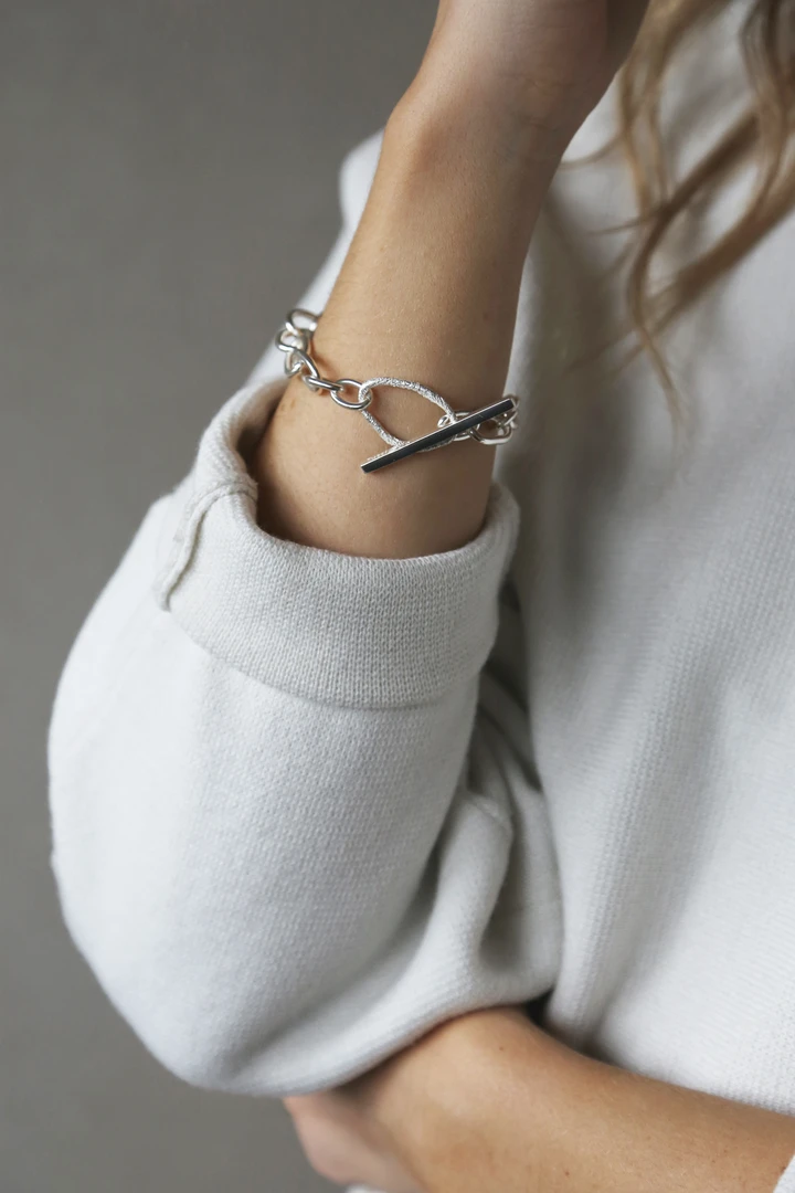 Rise Chain Bracelet Silver