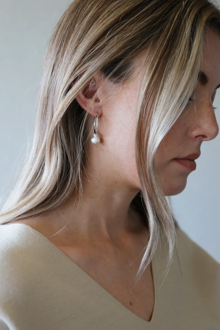 Evolve Earrings Silver