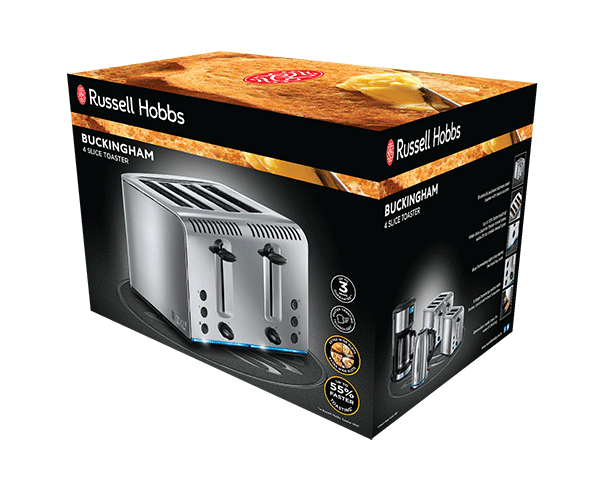 Russell Hobbs Buckingham 4 Slice Toaster