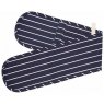 Butchers Stripe Double Oven Glove